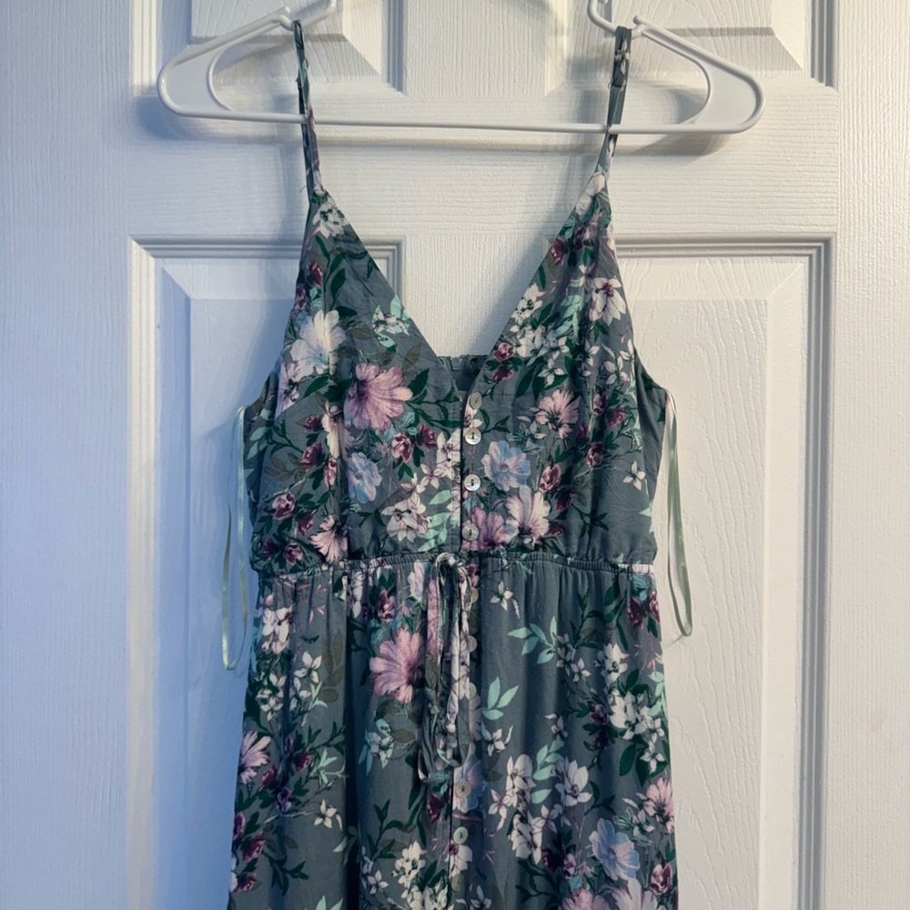 Miami Blue Floral Dress